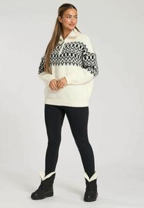 Джемпер FAIRISLE ROLLE NECK South Beach, молочный