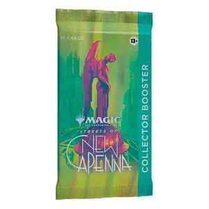 Коллекционный бустер Wizards Of The Coast Magic The Gathering Streets Of New Capenna, коллекционные карточки на английском языке, зеленый