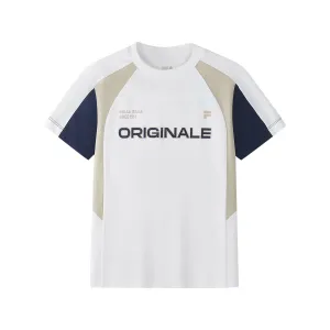 Футболка с круглым вырезом тонкая FILA KIDS, p-wt standard белый