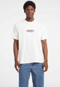 Футболка Guess Jeans LOGO, Creme/White