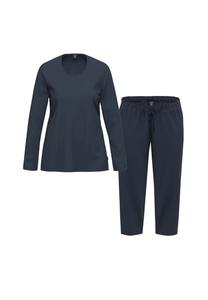 Пижама с длинными рукавами из органического хлопка AMMANN, цвет Nightblue