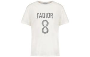 Ежеквартальные новинки Футболка женская белая Dior