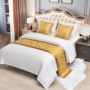 TTiiLoe Декоративный шарф для изножья кровати Gold 1