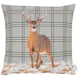 Наволочка Apelt Ferdinand, 46 см цвет beige/braun/weiß