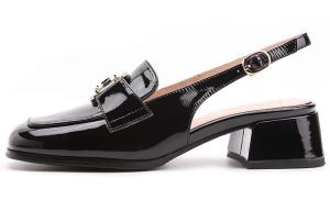 Туфли на высоком каблуке женские черный Satchi