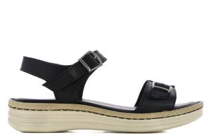 Босоножки Klisen на танкетке Casas, черный