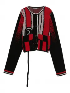 Кардиган с абстрактным узором Ottolinger, черный