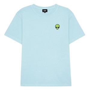 Мужская футболка midweight garment dye alien Dalix, Sky Blue