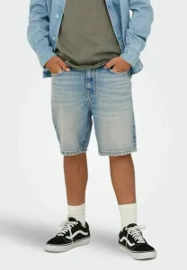 Джинсовые шорты gerade geschnitten со средней посадкой Only & Sons Junior, Medium Blue Denim