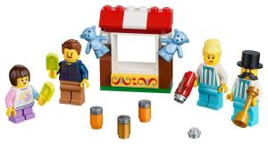 LEGO Minifigures, Набор аксессуаров для минифигурок парка развлечений, 40373