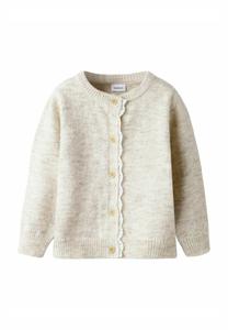 Кардиган Name it LANGARM, Peyote Melange/Off-White