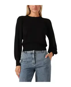 Черный свитер с длинными рукавами Minus, черный