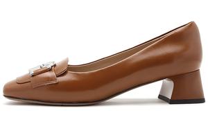 Массивные каблуки Высокие каблуки 4 см Женские Коричневые Satchi