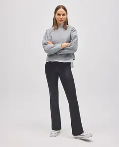 Термальные эластичные штаны с эффектом кожи клеш YSABEL MORA Ysabel Mora, черный