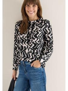 Cecil Свитер черно-кремового цвета