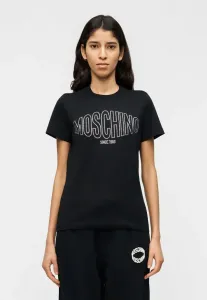 Футболка с принтом Moschino, Nero