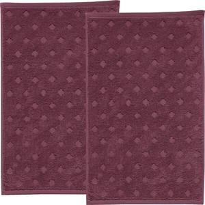 Гостевое полотенце Erwin Müller 2er-Pack 200373, 30x1x50 см цвет beere