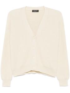 Fabiana Filippi кардиган в рубчик, нейтральный