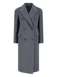 Двубортное пальто Jole Tagliatore, серый