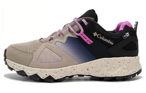 Кроссовки женские с низким верхом бежевые/фиолетовые Columbia