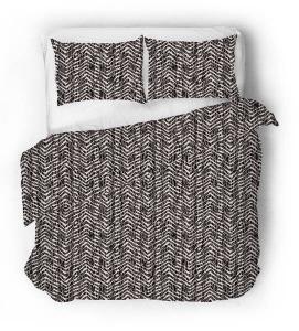 Сатиновое постельное белье бамбук Sense Eight, черный