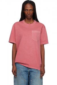 Carhartt Work In Progress Красная футболка Torion с карманом