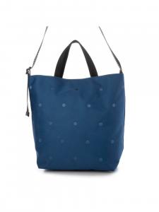 cachecache / Двусторонняя сумка через плечо из нейлона с вышивкой в горошек