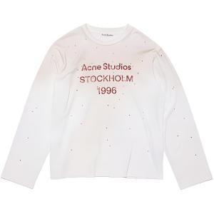 Stud Detailing Jersey Acne Studios, белый