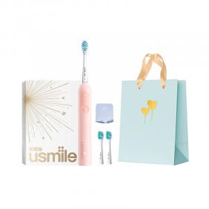 Электрическая зубная щетка p10 полностью автоматическая интеллектуальная ультразвуковая набор для пары Usmile, P10 Party Pink + Pet Love Gift Box & Shopping Bag
