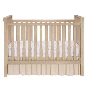 Простыня для детской кроватки/младенца Coquette Bows из хлопка, розового цвета, эстетичного дизайна Lambs & Ivy, Cream