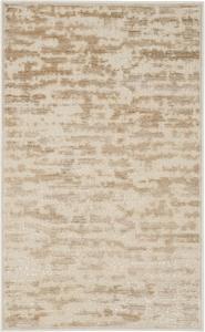 Ковер SAFAVIEH, 79 x 122 см, Paradise Collection, Stone & Cream, современный абстрактный дизайн из вискозы, идеально для помещений с высокой проходимостью: прихожая, гостиная, спальня (PAR392-3440)