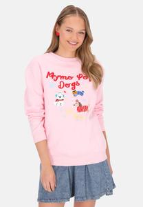 Толстовка myMo Sweatshirt, Light Rose/Light Pink