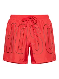 Плавательные шорты с логотипом Moschino, красный