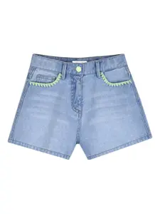 Хлопковые шорты Billieblush, синий