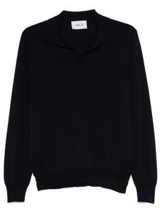 D4.0 трикотажная рубашка поло, синий