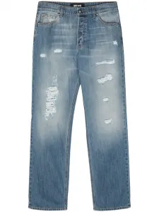 Прямые джинсы Just Cavalli, синий