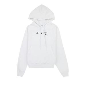Худи Off-White Negative Mark Skate Hoodie, White/Black