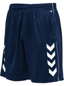 Короткие шорты Hmlcore Xk Poly Coach Shorts синего цвета Hummel