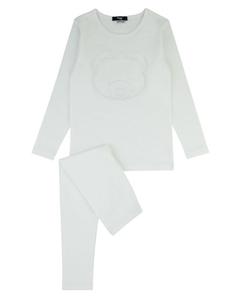 Комплект домашней одежды для маленьких мальчиков "Мишка Пьюфи" (маленький/большой) NoggiWear, White