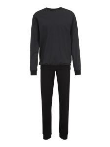 Длинная пижама uncover by SCHIESSER, черный