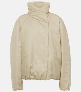 Утепленная куртка dylany из смесового хлопка Isabel Marant, белый