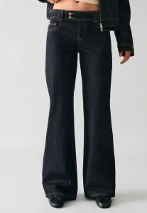 Свободные джинсы Bershka, Royal Blue