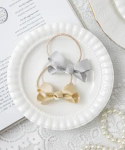 Небольшие резинки для волос (набор из 2 штук) Panpantutu, цвет Prima Silver X Gold