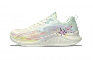 ANTA Кроссовки для бега на короткие дистанции с амортизацией, износостойкие, легкие, белые, женские