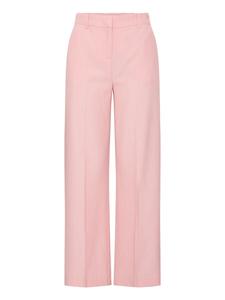 Свободные брюки-чинос b.young BYDANTA WIDE LEG PANTS 2 CROPPED, розовый