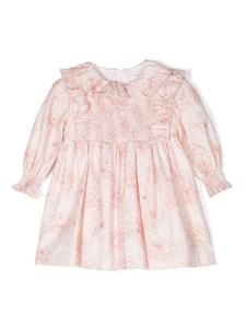 Платье с цветочным принтом Patachou, розовый