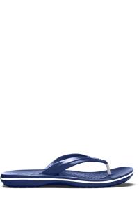 Шлепанцы из кожи крокодила Crocs, синий