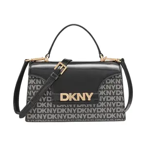 Сумка-саквояж DKNY Avril Th Flap, черный