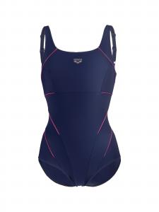 ARENA Купальник-бралетт с эффектом шейпер 'SHAPEWEAR JEWEL LOW C-CUP' в темно-синем цвете