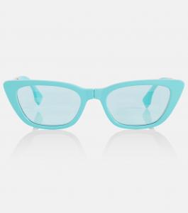 Солнцезащитные очки-трансформеры «кошачий глаз» Fendi, синий